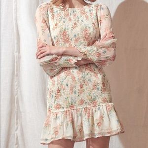 Storia Floral Ruched Dress - Small